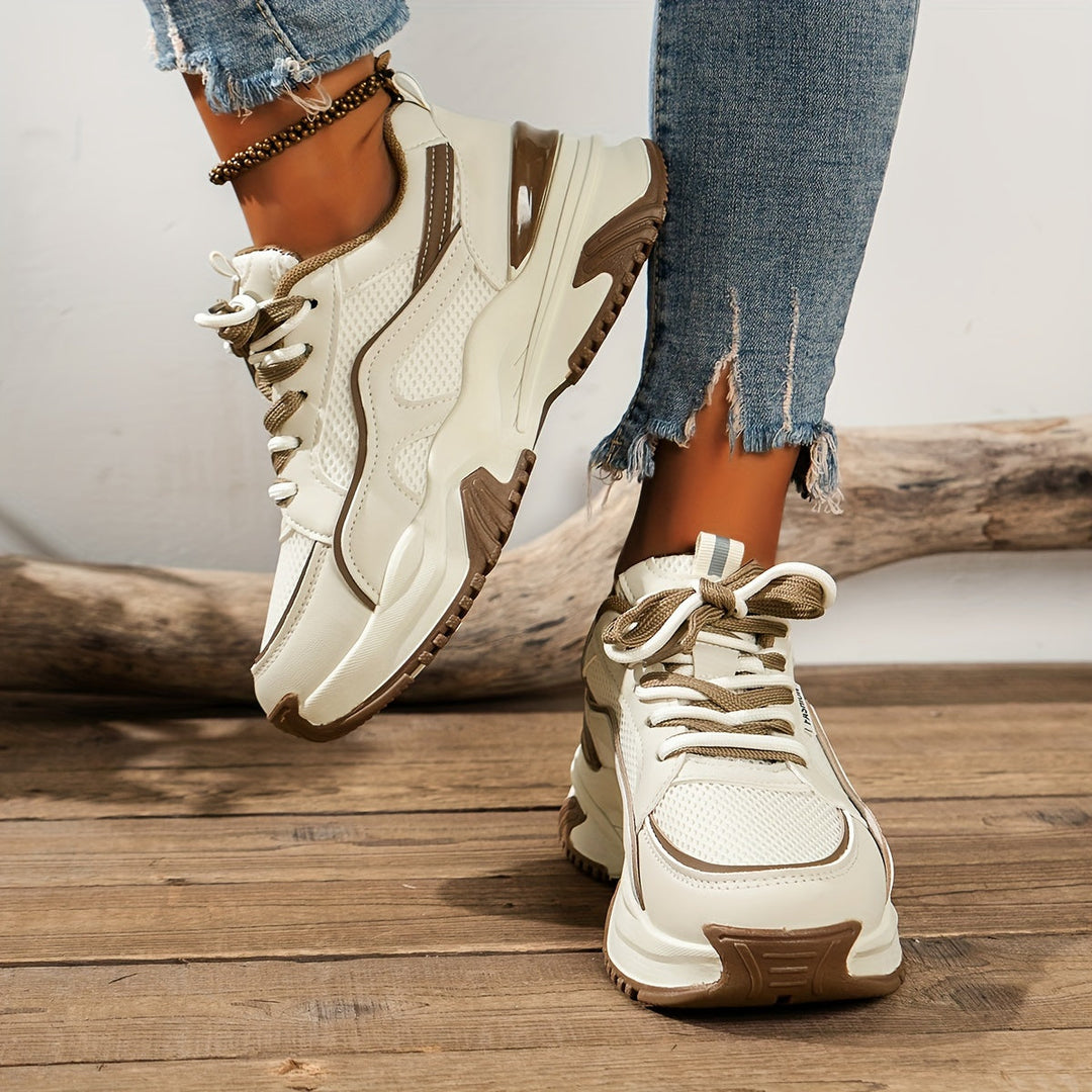 W&W Mode | Turnschuhe Orthopädische Damen Schnürbare Laufschuhe