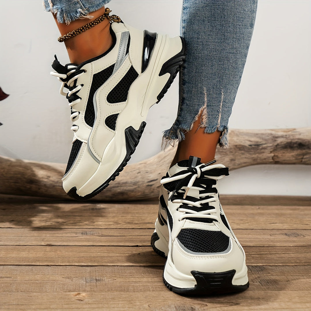 W&W Mode | Turnschuhe Orthopädische Damen Schnürbare Laufschuhe