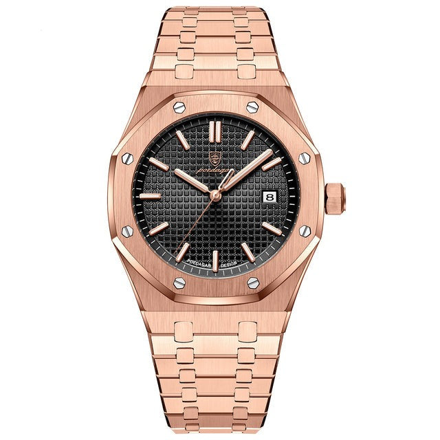 WW | Deluxe Herrenarmbanduhr Modern, Elegant Und Komfortabel