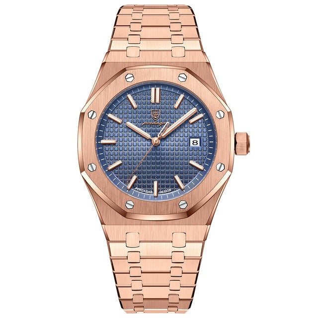 WW | Deluxe Herrenarmbanduhr Modern, Elegant Und Komfortabel