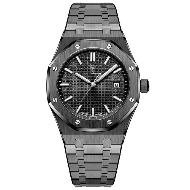 WW | Deluxe Herrenarmbanduhr Modern, Elegant Und Komfortabel