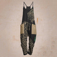 WW - Geometrischer Träger Jumpsuit