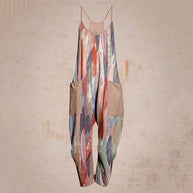 WW - Geometrischer Träger Jumpsuit