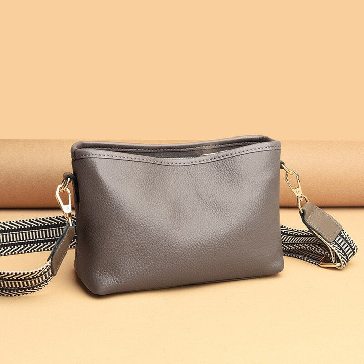 W&W Mode | Minimalistische Leder Umhängetasche für Frauen