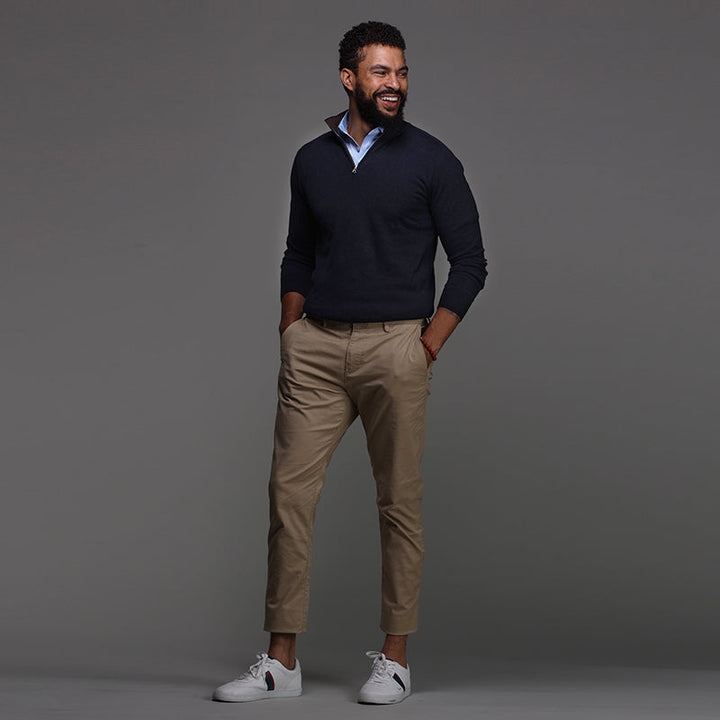 W&W Mode | Kleid-Polo mit Steifem Kragen