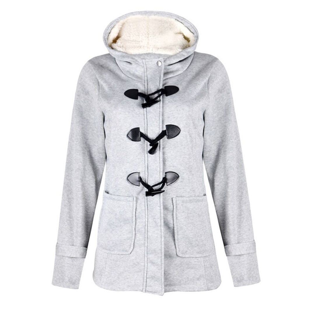W&W Mode | Beliebte warme Winterjacke mit Kapuze für Damen - Bequeme Winterjacke