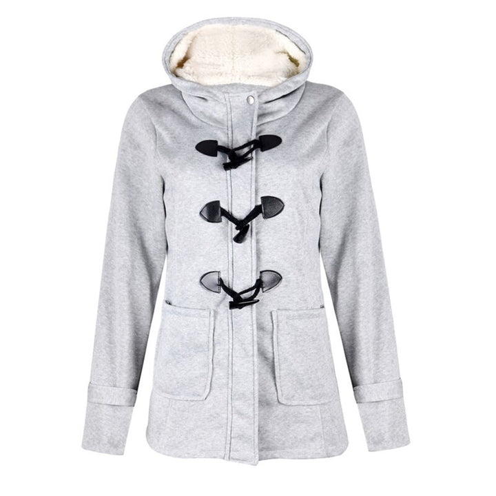 W&W Mode | Beliebte warme Winterjacke mit Kapuze für Damen - Bequeme Winterjacke