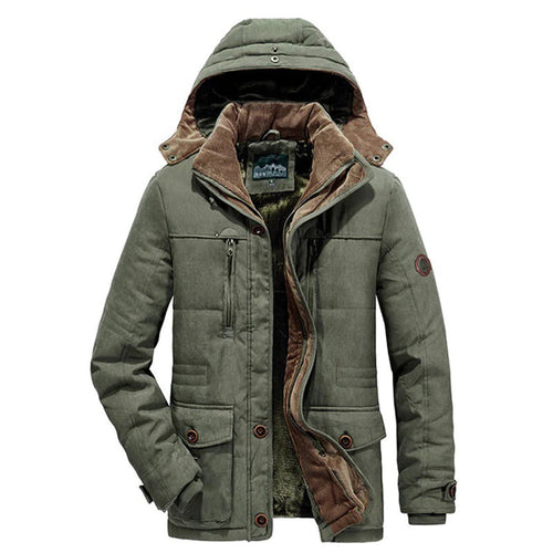 WW | Luxus Herren Fleece Winterjacke