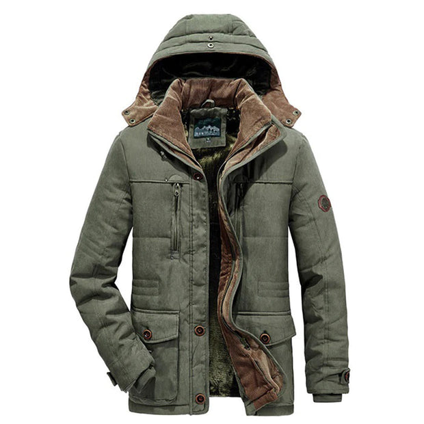 WW | Luxus Herren Fleece Winterjacke