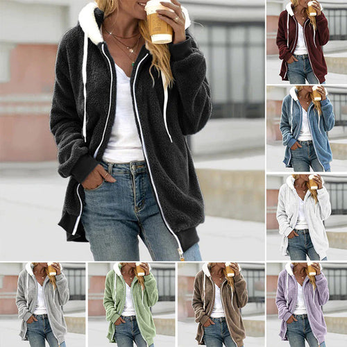 W&W Mode | Jacke mit Kapuze für Damen