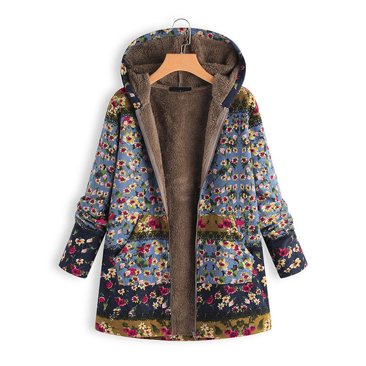 W&W Mode | Blumenpracht Jacke - Elegante Damenjacke mit Blumenmuster