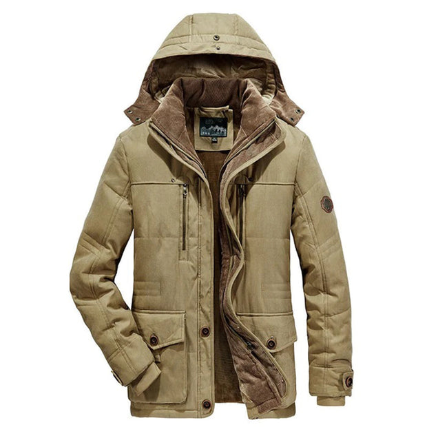 WW | Luxus Herren Fleece Winterjacke