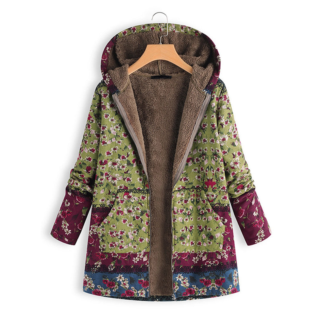 W&W Mode | Blumenpracht Jacke - Elegante Damenjacke mit Blumenmuster