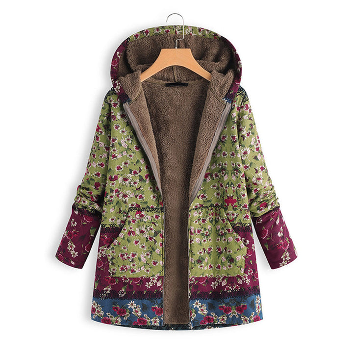 W&W Mode | Blumenpracht Jacke - Elegante Damenjacke mit Blumenmuster