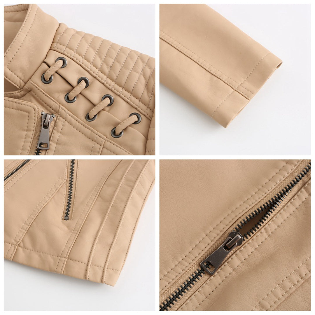 W&W Mode - modische Lederjacke in Premium-Qualität