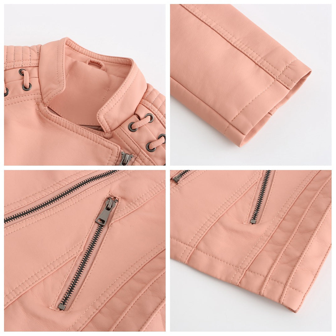 W&W Mode - modische Lederjacke in Premium-Qualität