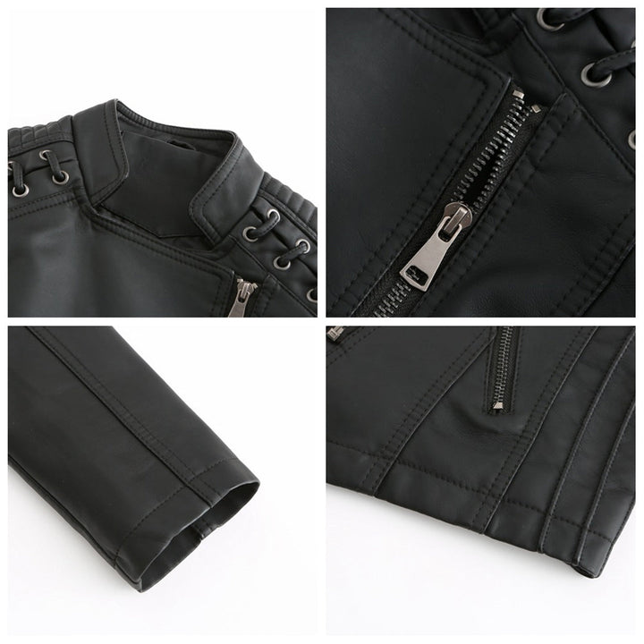 W&W Mode - modische Lederjacke in Premium-Qualität