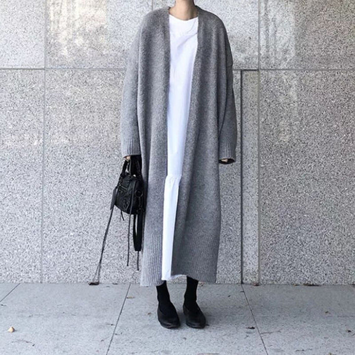 W&W Mode | Stilvolle warme lange Jacke für Damen