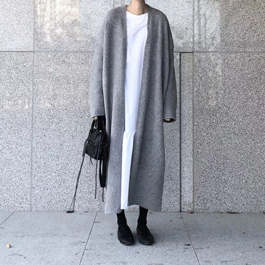 WW | Stilvolle warme lange Jacke für Damen