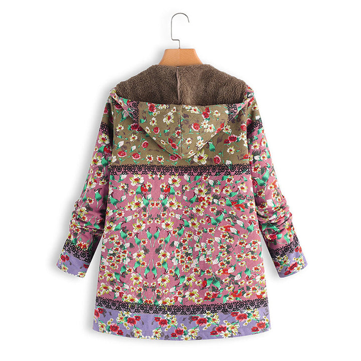 W&W Mode | Blumenpracht Jacke - Elegante Damenjacke mit Blumenmuster