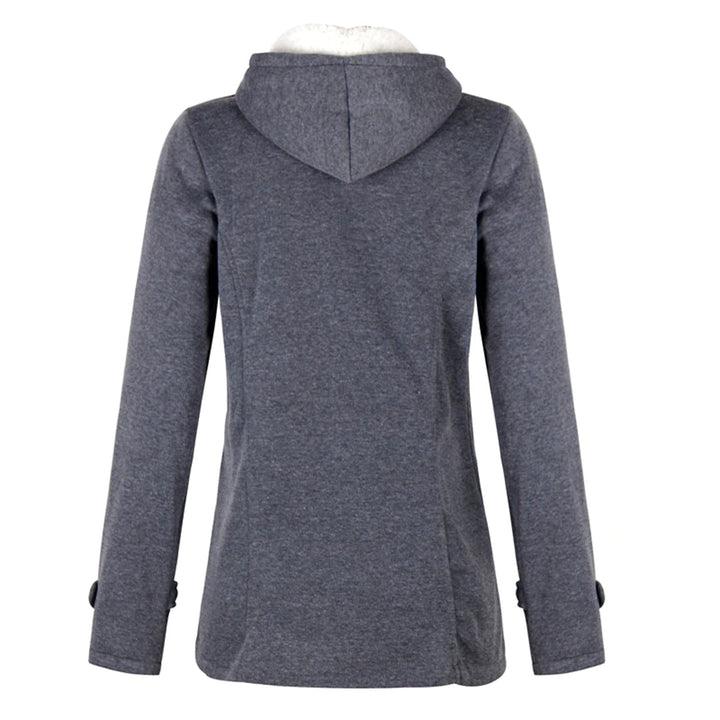 W&W Mode | Beliebte warme Winterjacke mit Kapuze für Damen - Bequeme Winterjacke