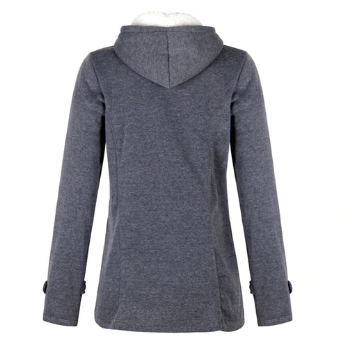 W&W Mode | Beliebte warme Winterjacke mit Kapuze für Damen - Bequeme Winterjacke