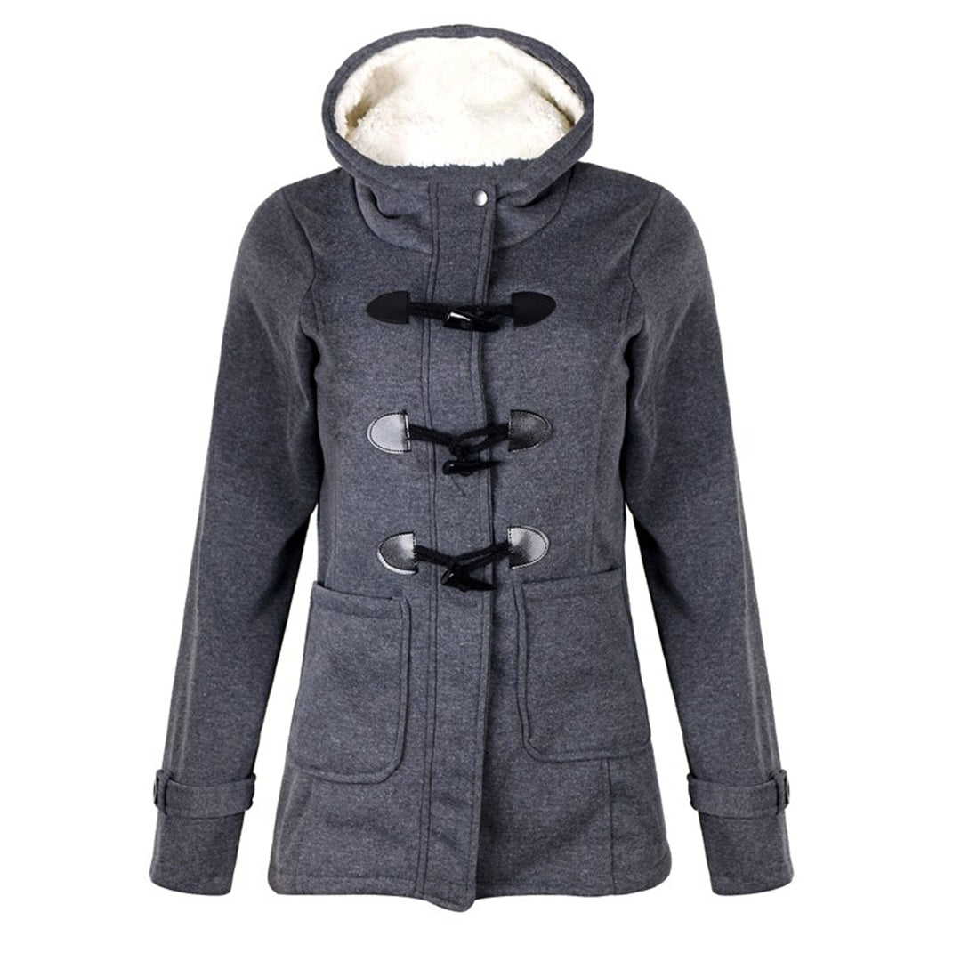 W&W Mode | Beliebte warme Winterjacke mit Kapuze für Damen - Bequeme Winterjacke