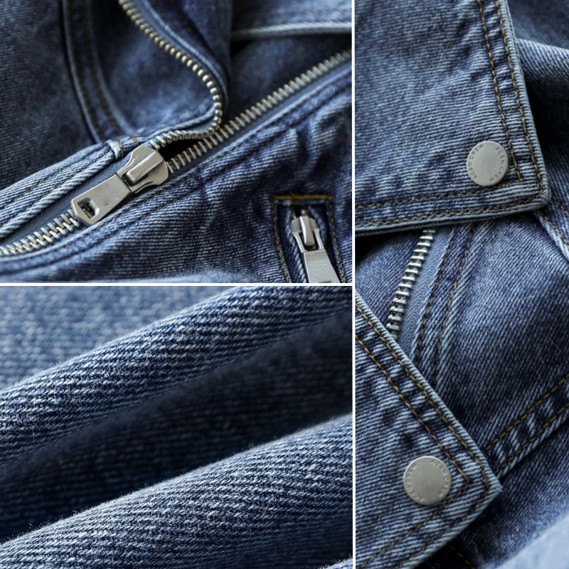 W&W Mode | Weinlese Denimjacke