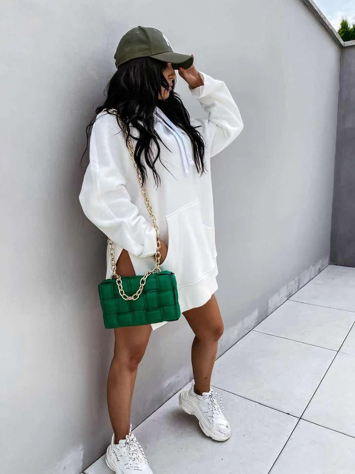 Übergroßes Hoodie-Kleid: Bequem und Stylisch