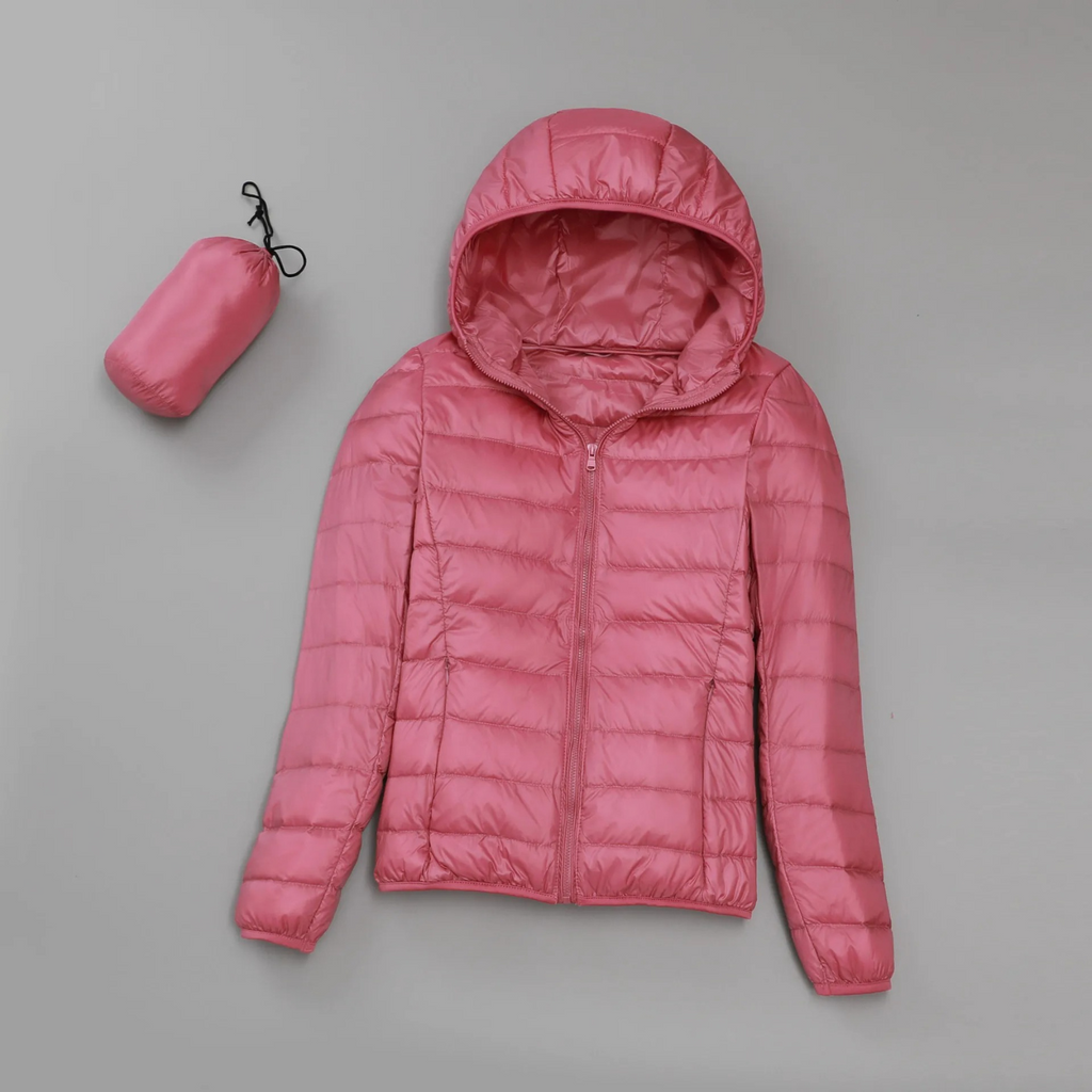 WW | Leichte Daunenjacke mit Kapuze für Frauen