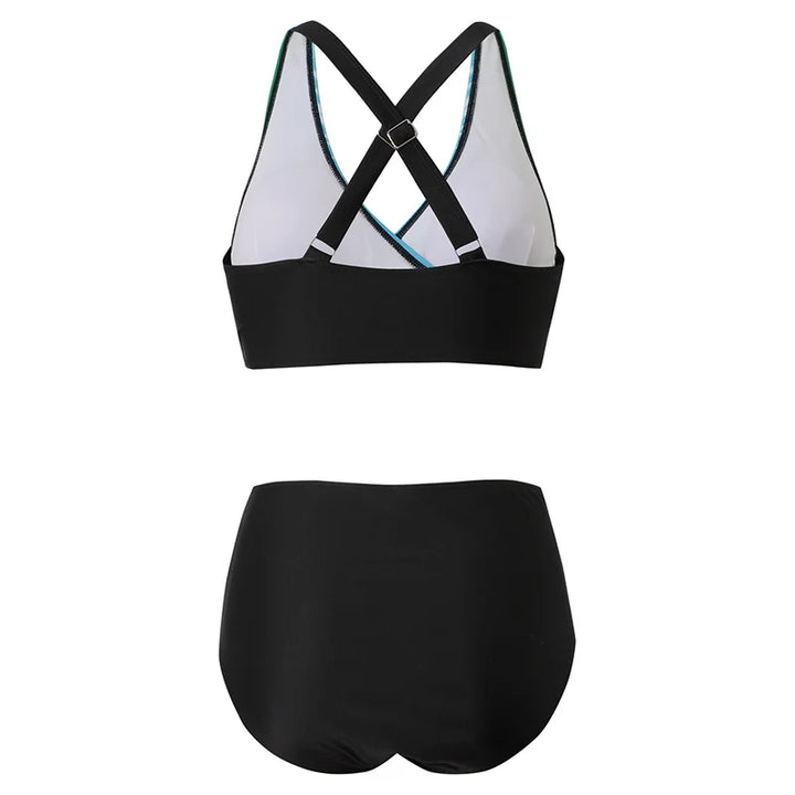 W&W Mode | Push up Halter Bikini Satz Mit Hoher Taille Für Damen