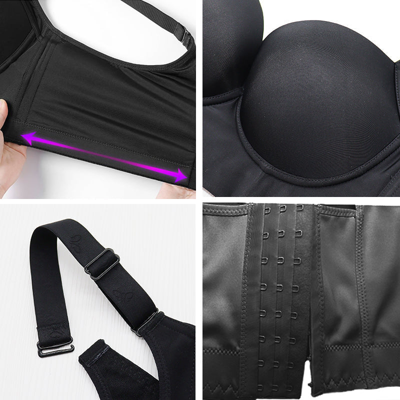 WW | Push up Rückenglättender Bh Für Unsichtbaren Halt Für Frauen