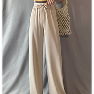 Damen weite Sweathose mit verstellbarem Bund und praktischen Taschen WW