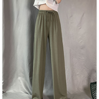 Damen weite Sweathose mit verstellbarem Bund und praktischen Taschen WW