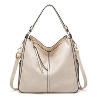 WW | Leder Tasche Mit Großer Kapazität Und Seitenfächern