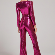 WW | Pailletten-Jumpsuit Für Damen Mit Glitzer-Effekt Und Elegantem Schnitt