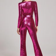 WW | Pailletten-Jumpsuit Für Damen Mit Glitzer-Effekt Und Elegantem Schnitt