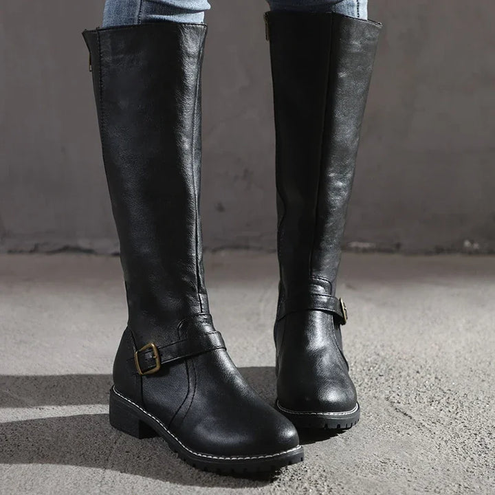W&W Mode | Elegante Lederstiefel – Trendige Damenstiefel für jeden Anlass