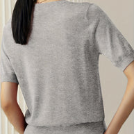 WW | Stilvolles Strick T-shirt Für Damen