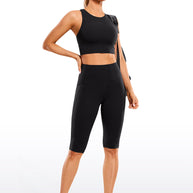 WW | Knie Länge Taschen Capri Leggings 13''