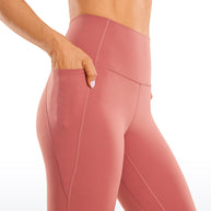 WW | Knie Länge Taschen Capri Leggings 13''