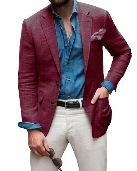 W&W Mode | Leinenblazer Für Herren