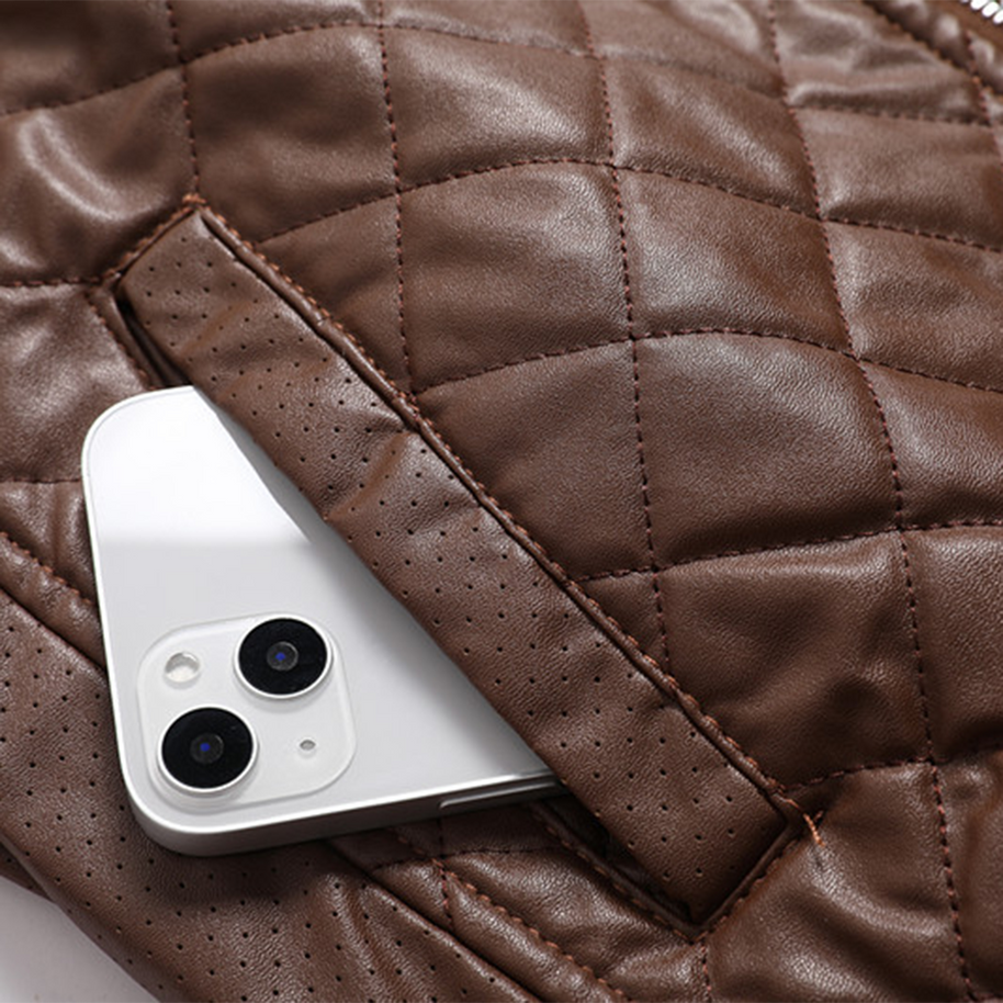 WW | Lederjacke Herren