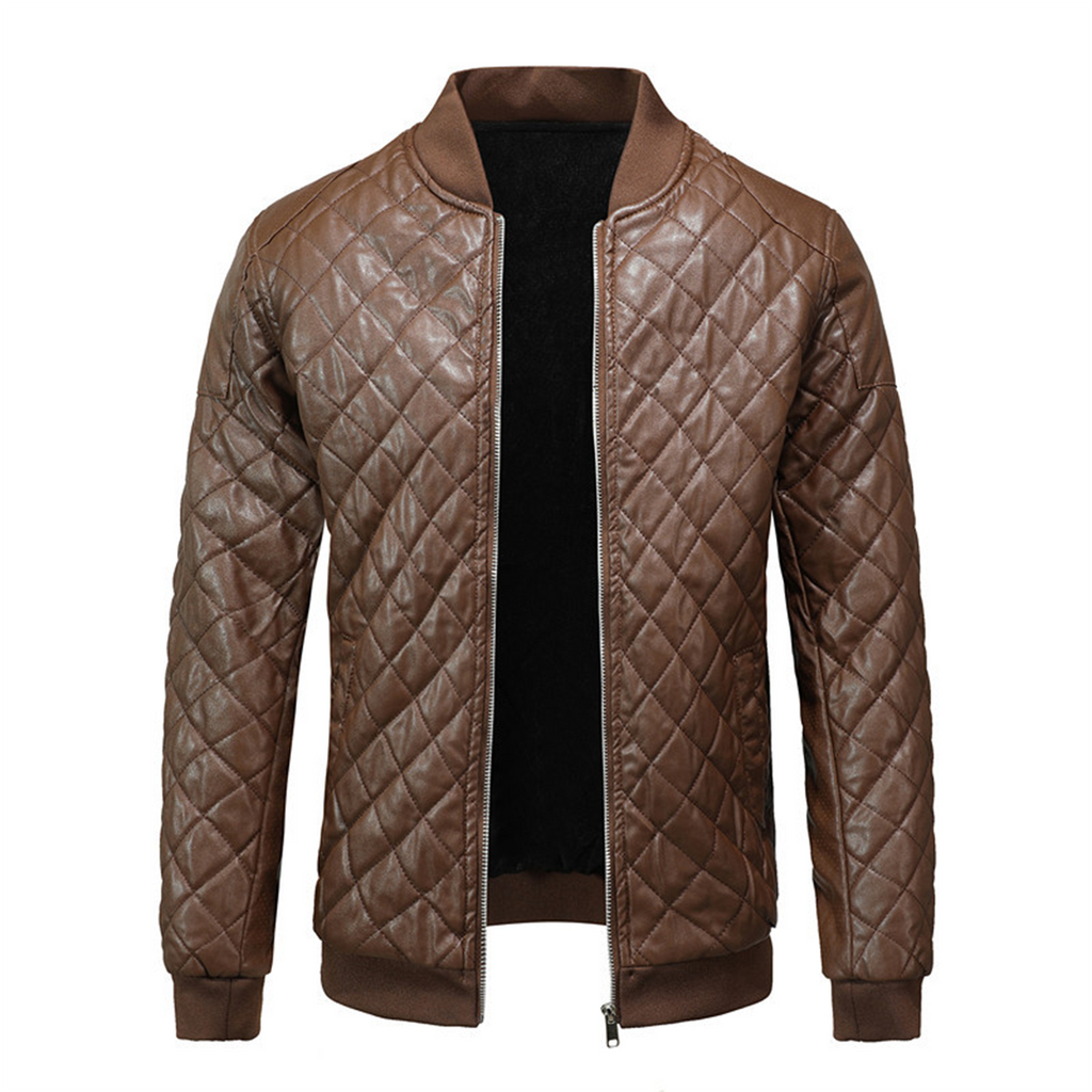 WW | Modische Herren-Lederjacke