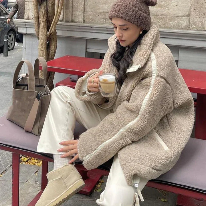 W&W Mode - Winterjacke aus Wolle