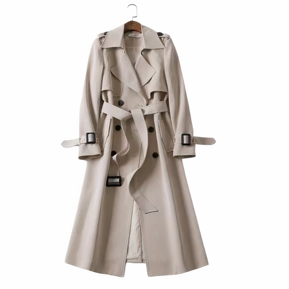 WOLFF - Über-Knie-Trenchcoat