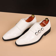 WW | Krokodilleder Elegante Schuhe Mit Dreifacher Schnalle