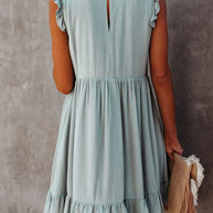 WW | Boho Hippie Kleid Blau