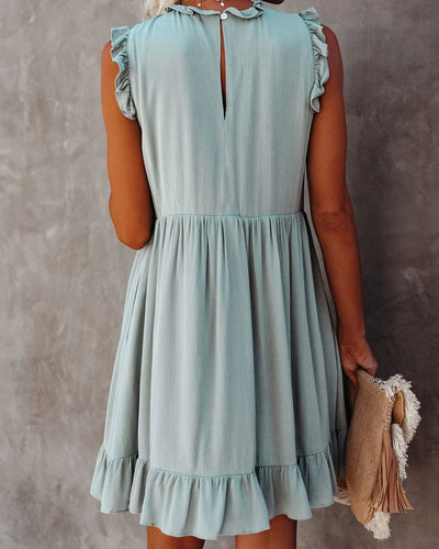 WW | Boho Hippie Kleid Blau