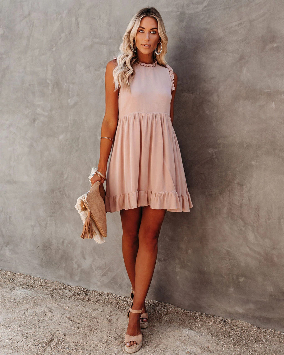 WW | Boho Hippie Kleid Blau